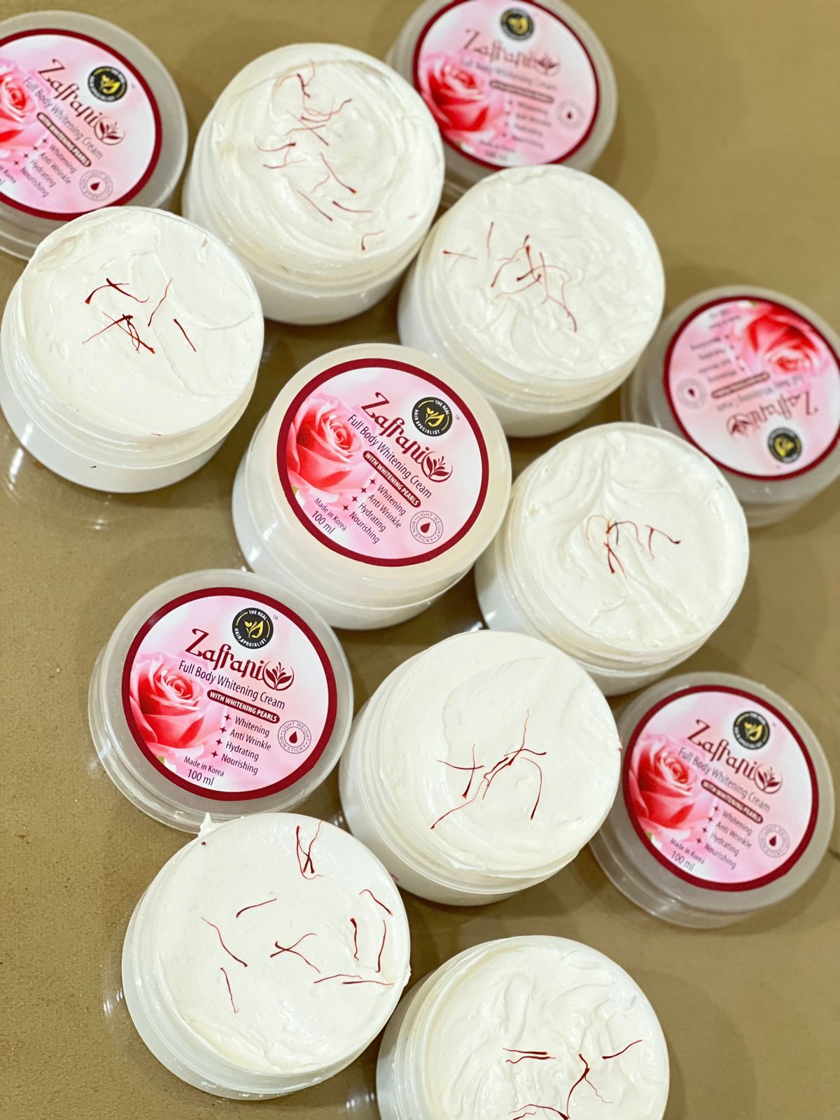 Zafarni body whitening cream