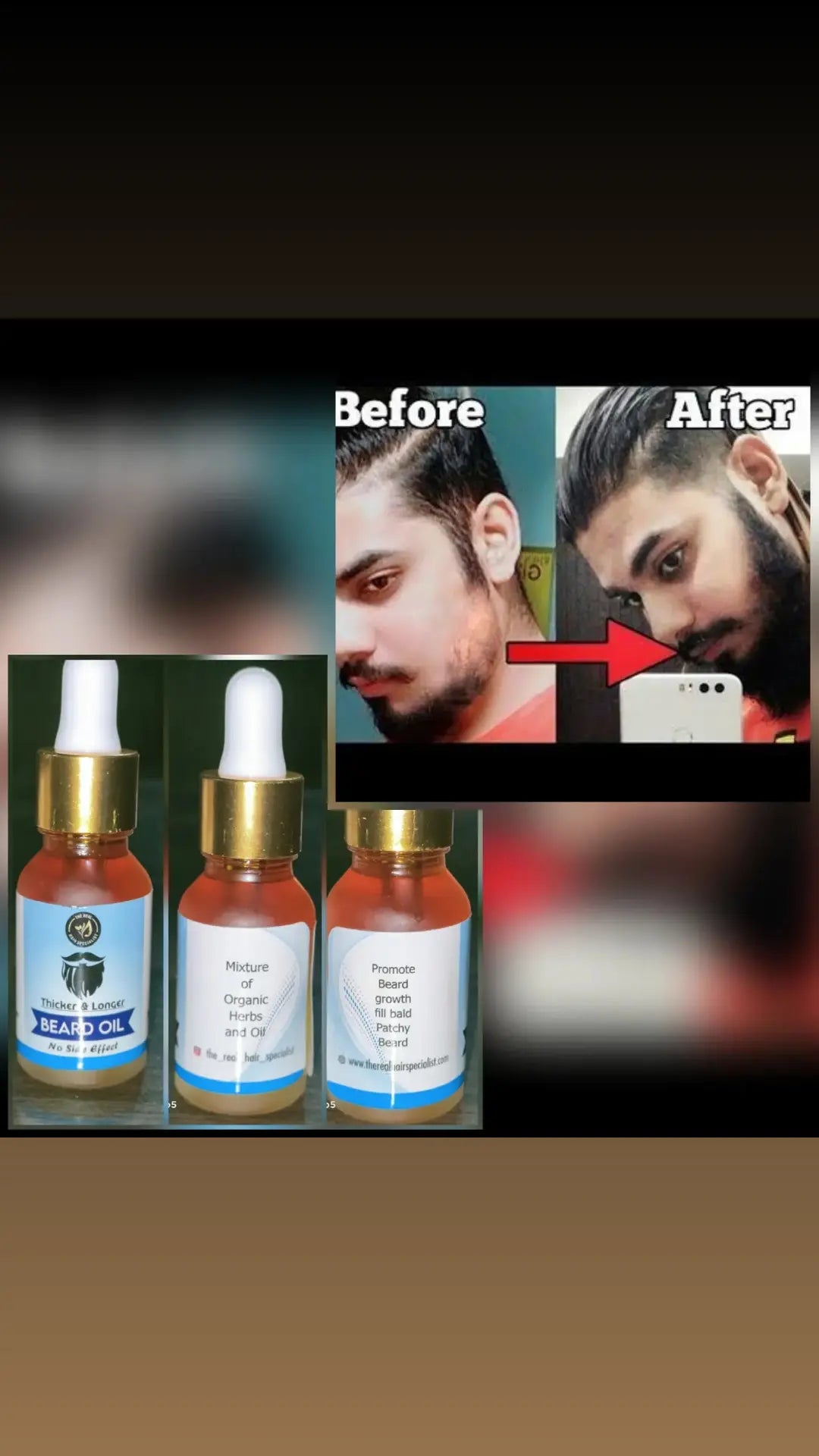 Beard Growth Oil