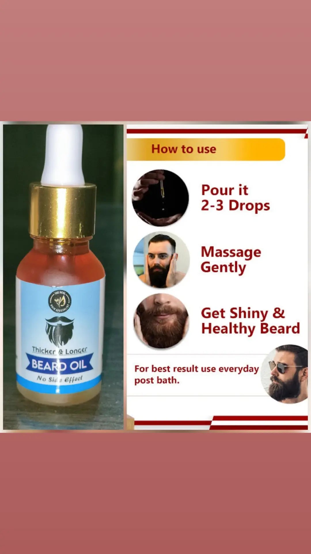 Beard Growth Oil