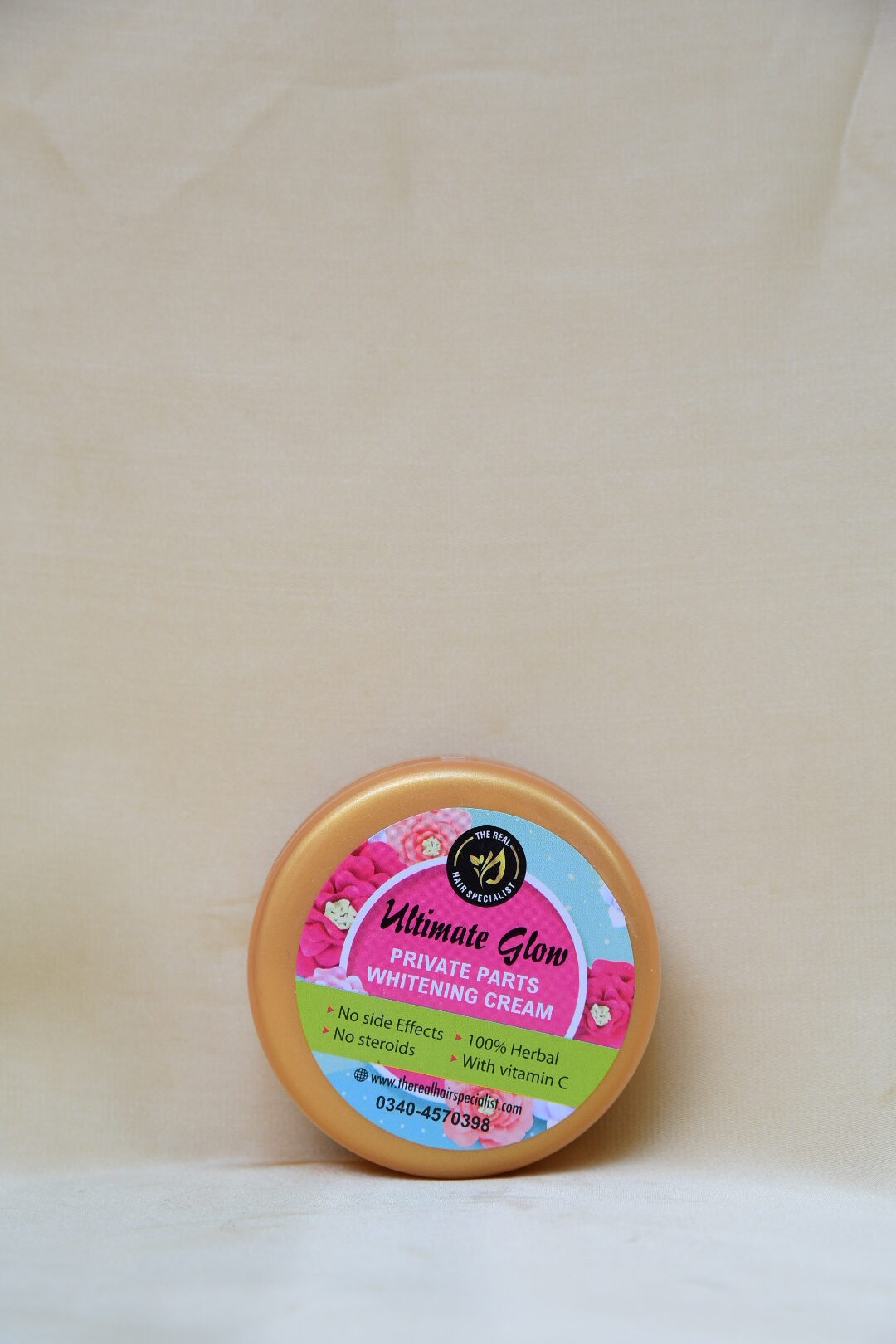 Private parts whitening cream