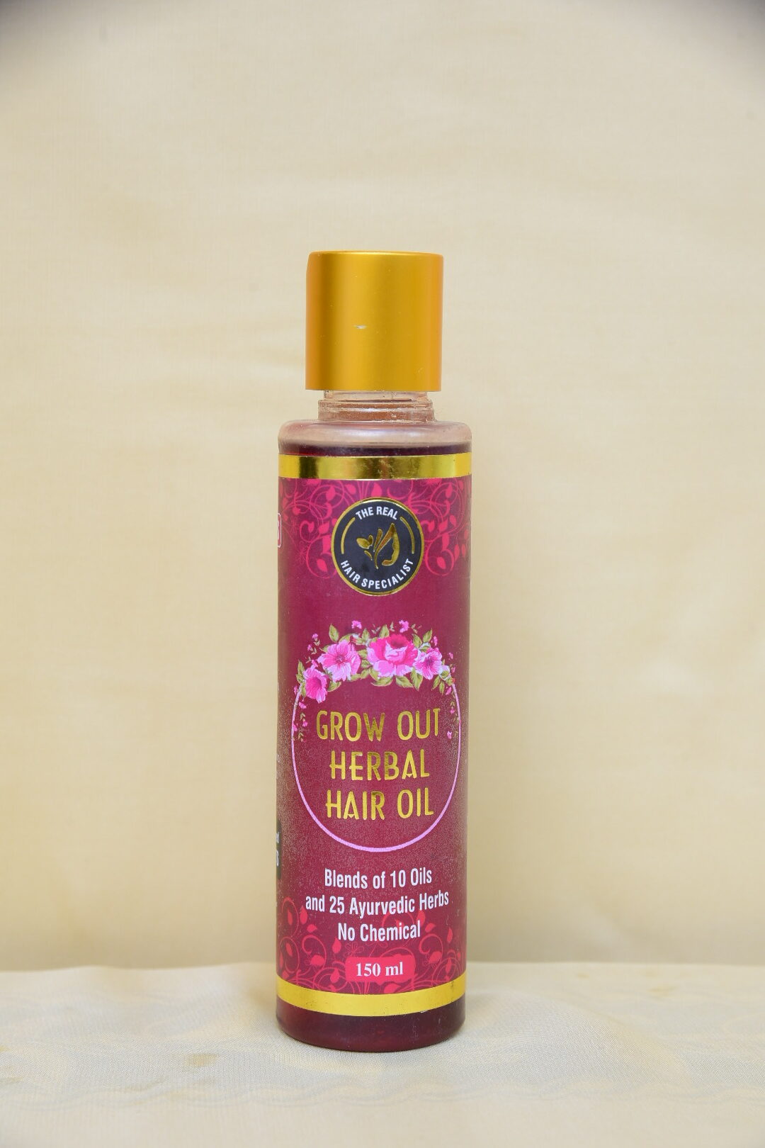 Grow out herbal hair oil
