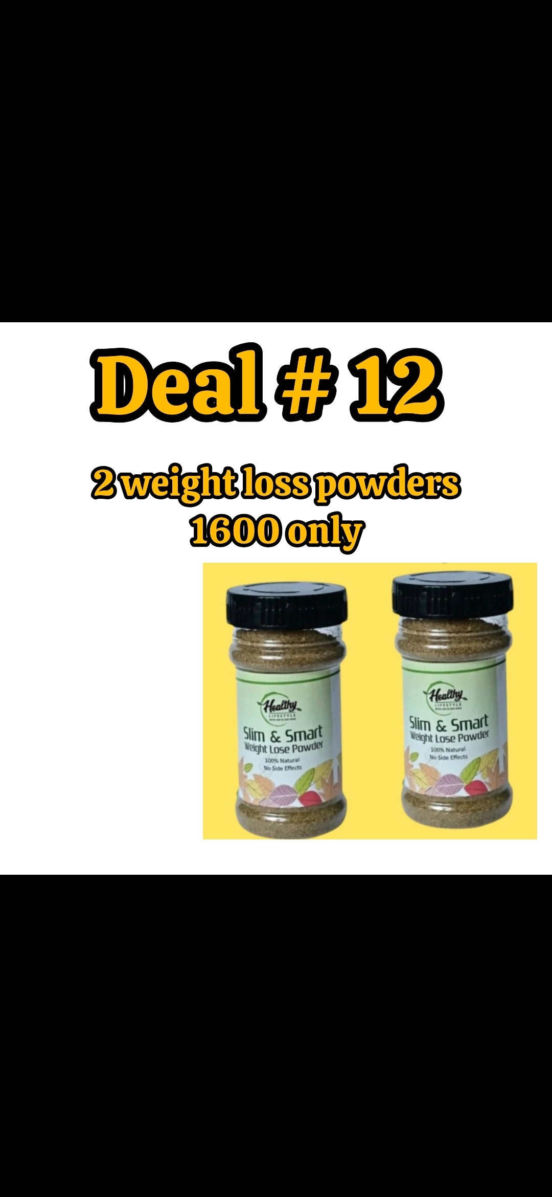 2 weight loss powder