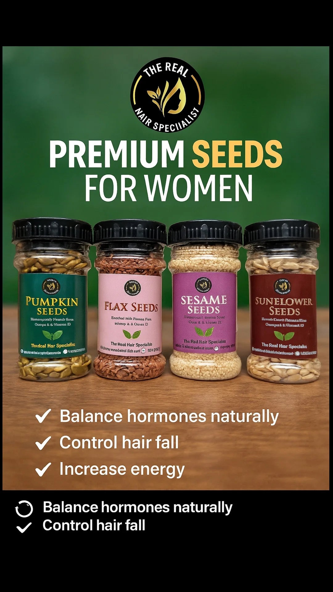 Seeds Cycling Kit combo of 4 boxes