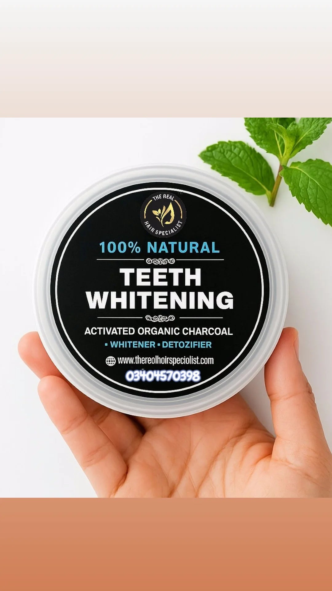 Activated charcoal powder