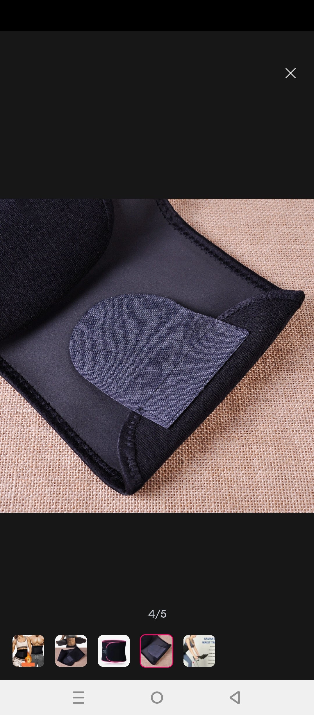 Weight loss hot belt