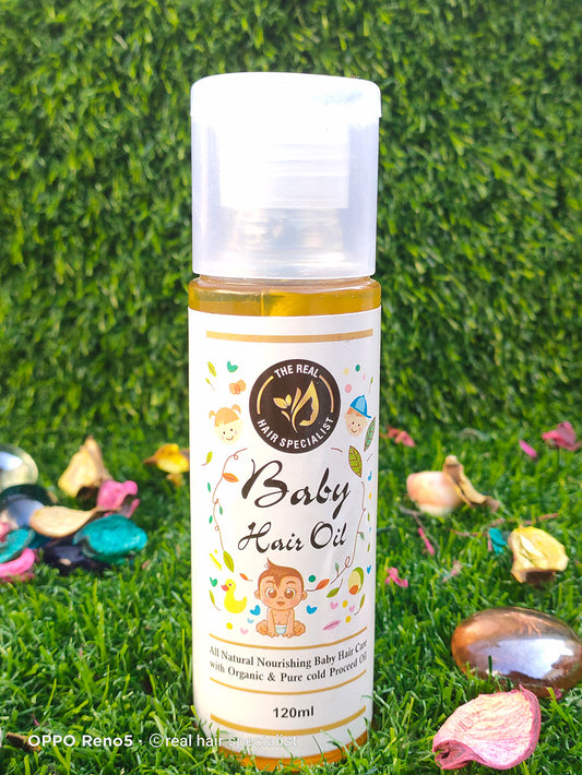 Baby hair oil