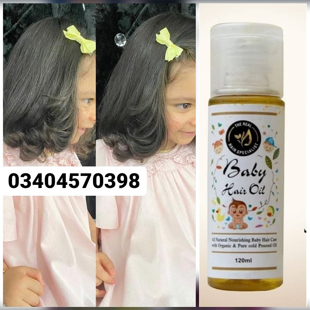 Baby hair oil