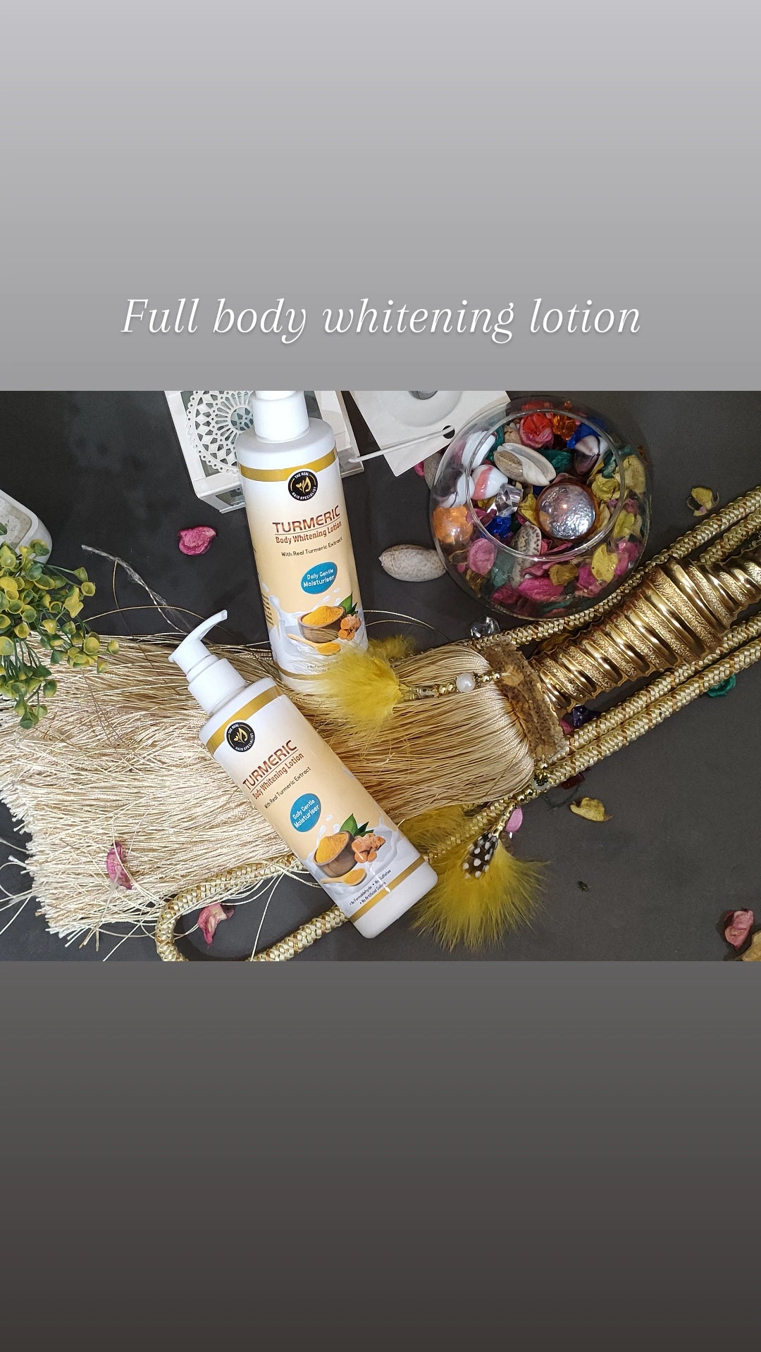 Full body whitening lotion