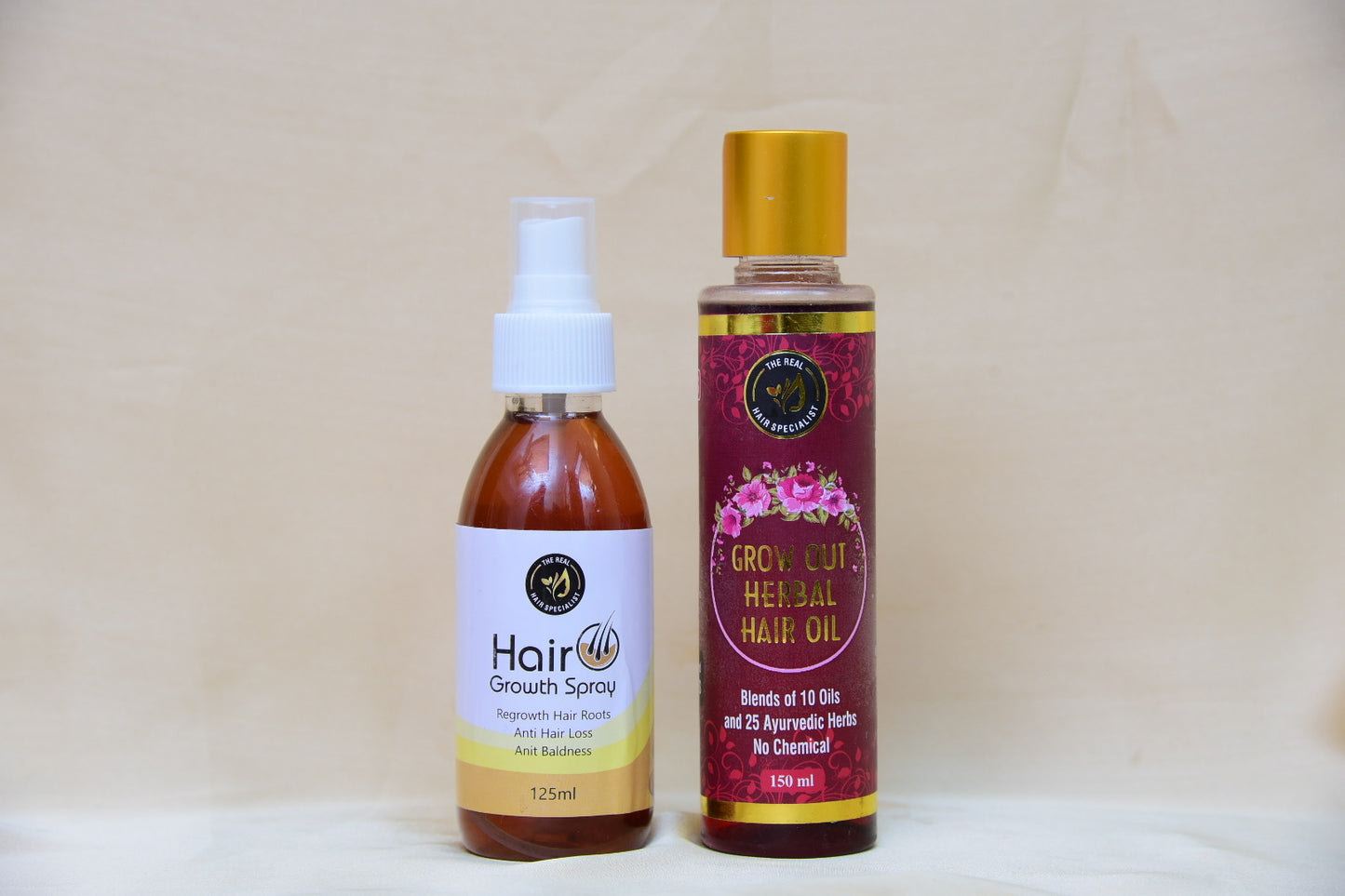 Hair spray+ hair oil combo deal