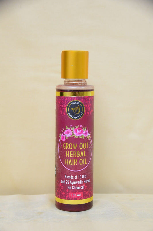 Grow out herbal hair oil