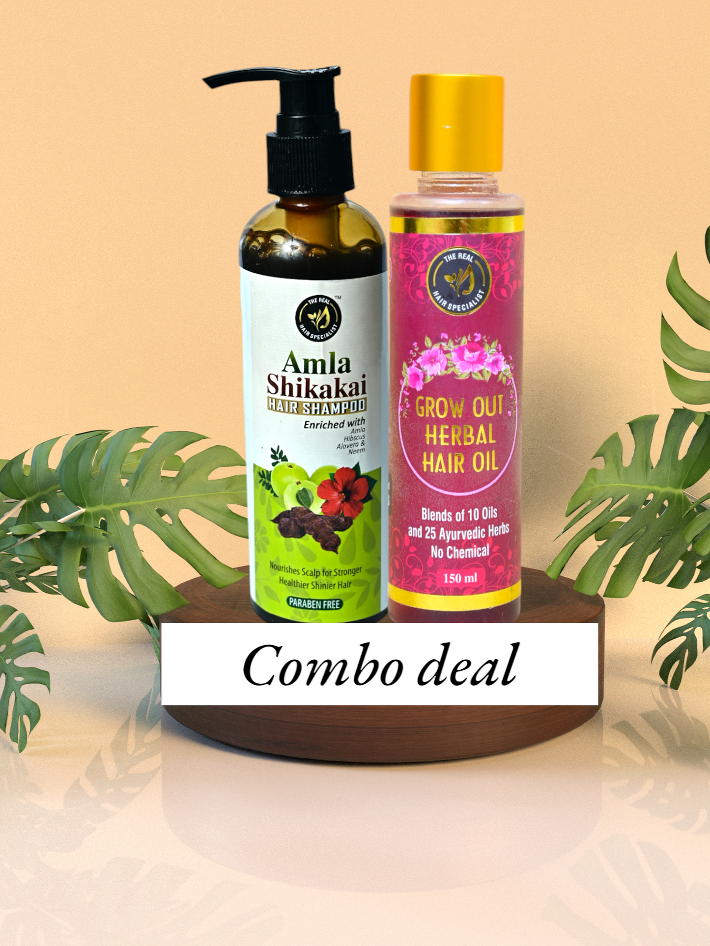 Amla retha seka kai shampoo + hair oil deal