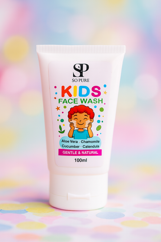 So pure kids face wash