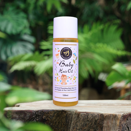 Baby hair oil