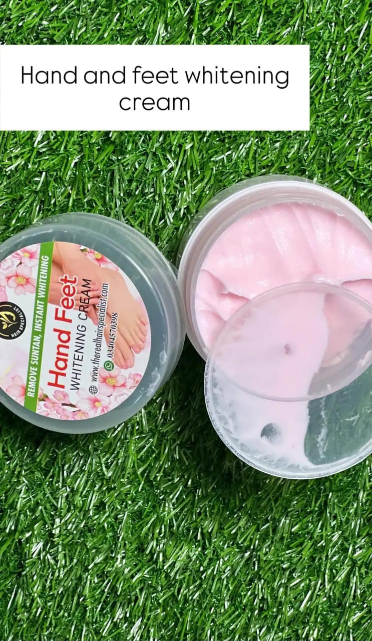 Hand feet whitening cream