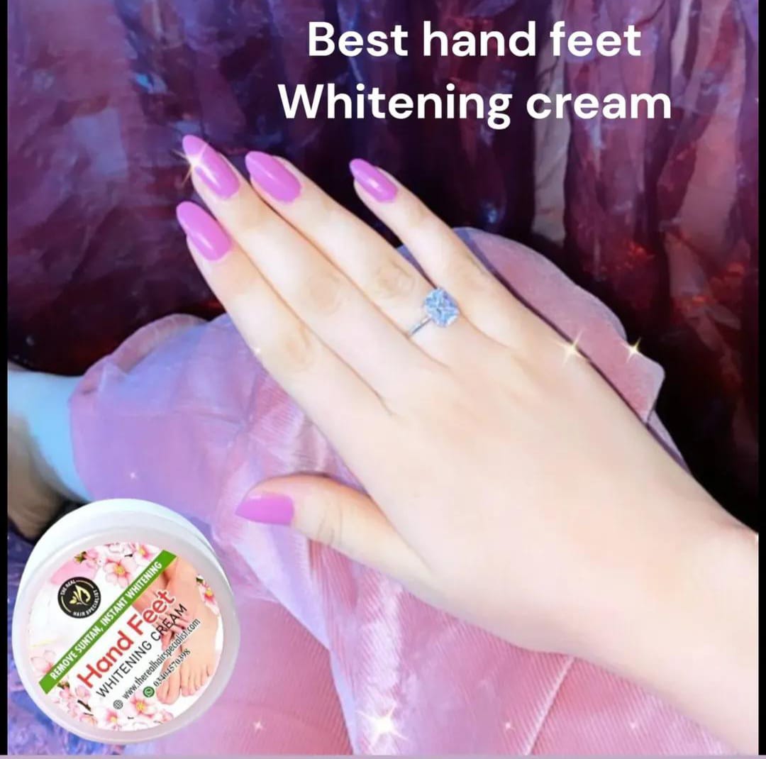 Hand feet whitening cream