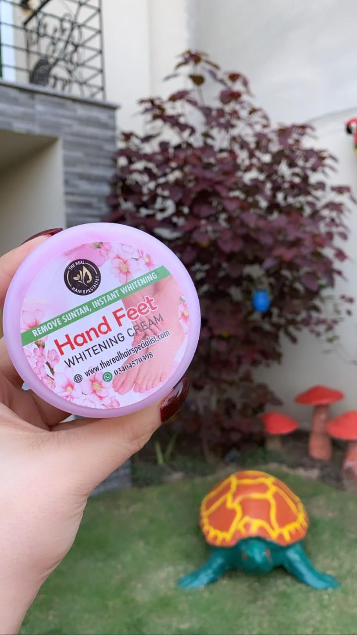 Hand feet whitening cream